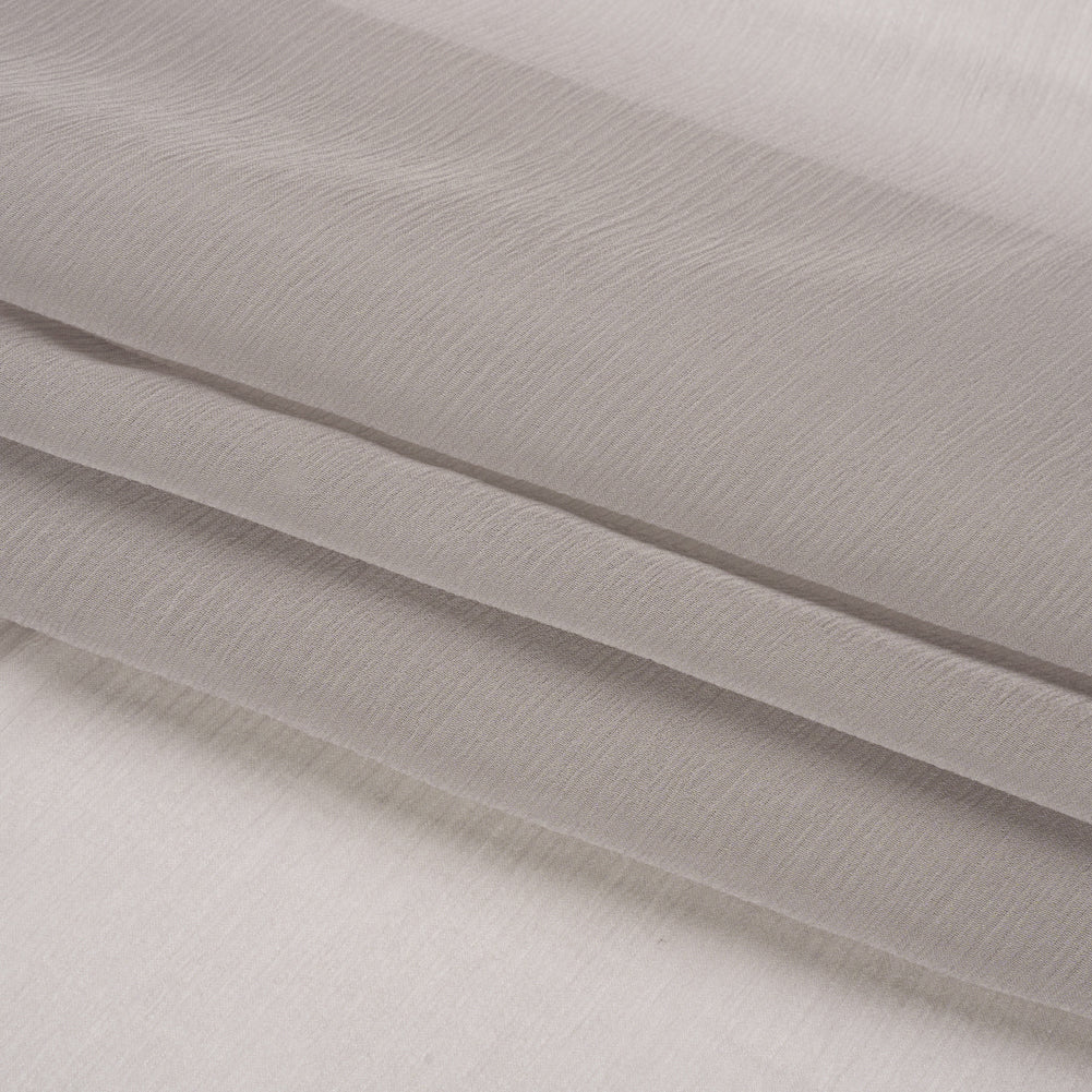 Gasa de seda arrugada - Plata - Colección Premium