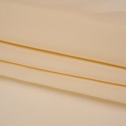 Silk Double Georgette - Tapioca - Premium Collection