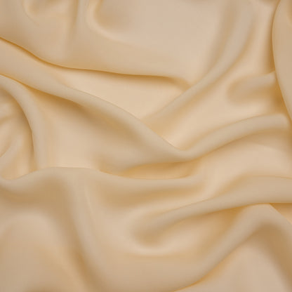 Silk Double Georgette - Tapioca - Premium Collection