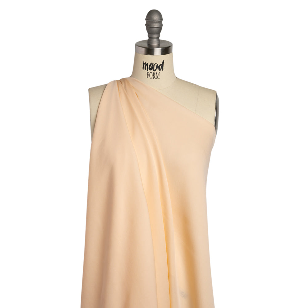 Silk Double Georgette - Bellini - Premium Collection Detail