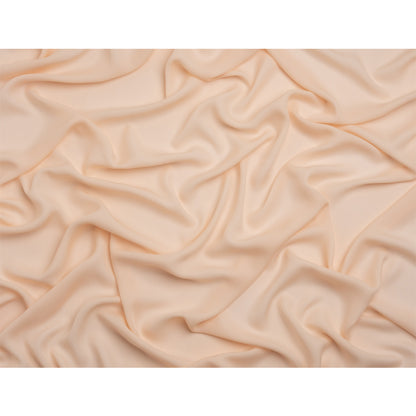 Silk Double Georgette - Cream Pink - Premium Collection