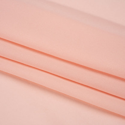 Georgette doble de seda - Rosa velada - Colección Premium