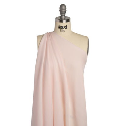 Silk Double Georgette - Cradle Pink - Premium Collection