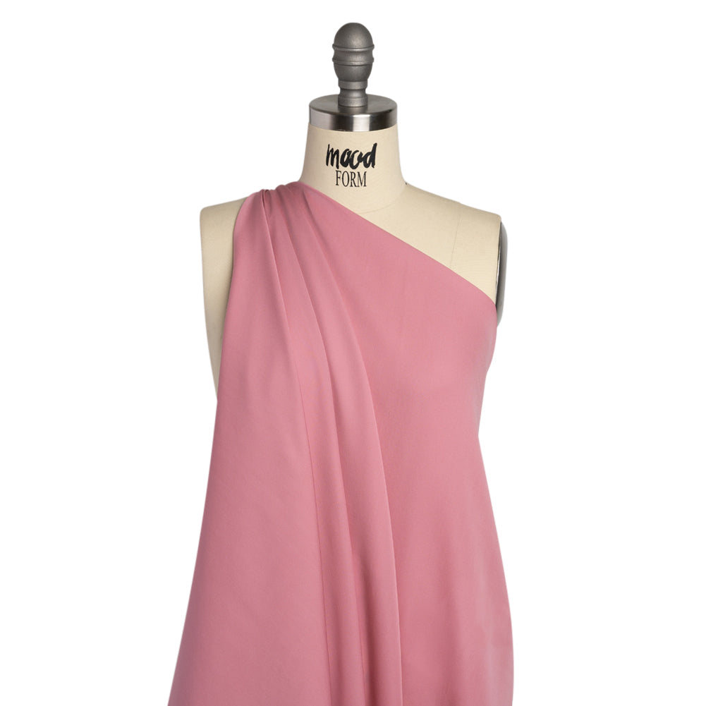 Silk Double Georgette - Polignac Pink - Premium Collection - Drape