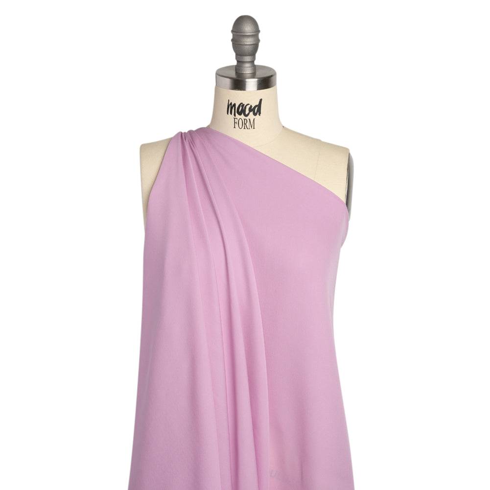 Silk Double Georgette - Regal Orchid - Premium Collection