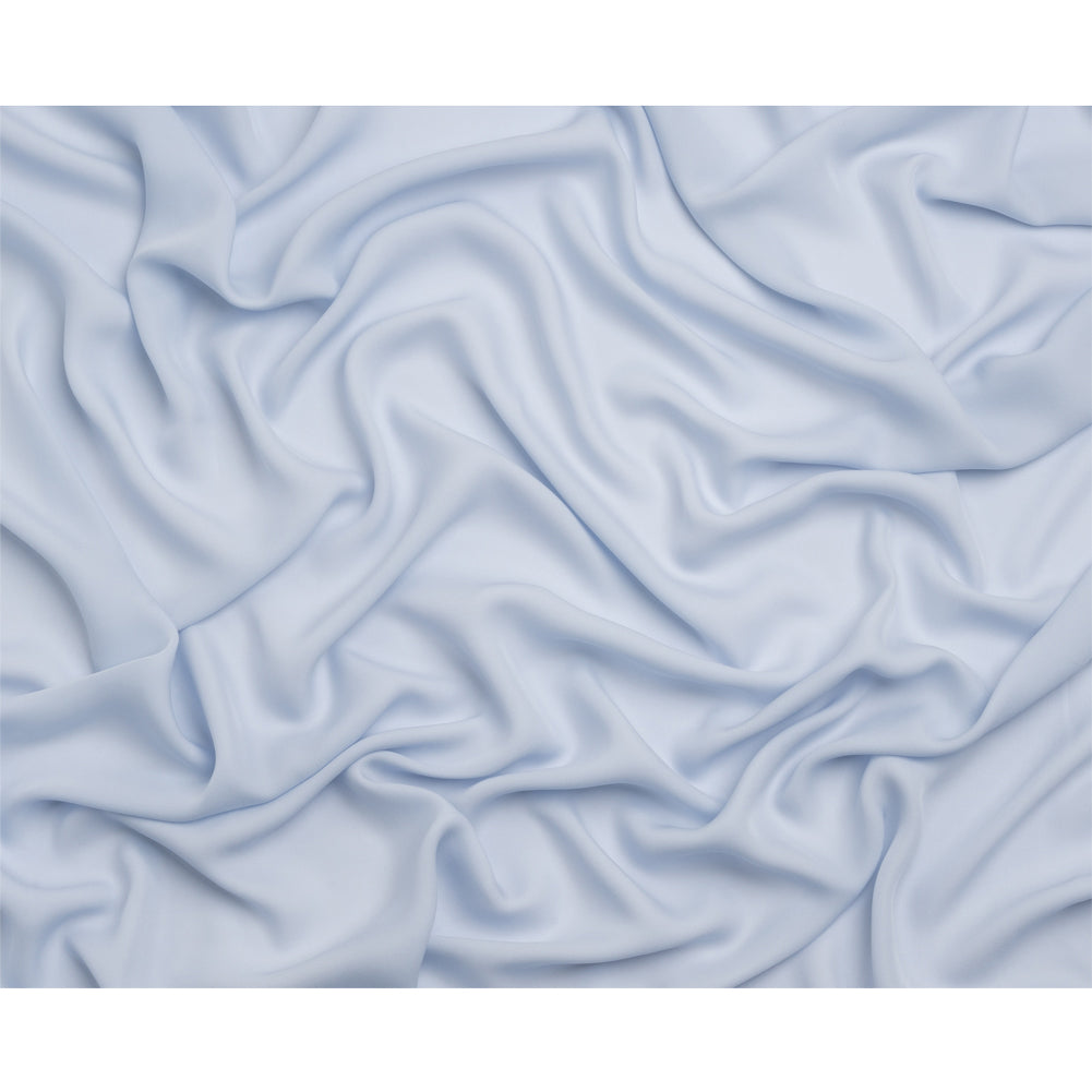 Silk Double Georgette - Icelandic Blue - Premium Collection - Full