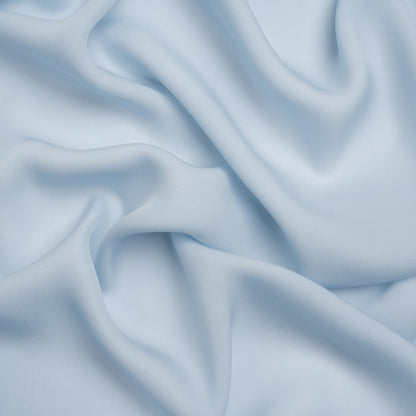 Silk Double Georgette - Baby Blue - Premium Collection