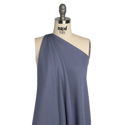 Silk Double Georgette - Infinity Blue - Premium Collection