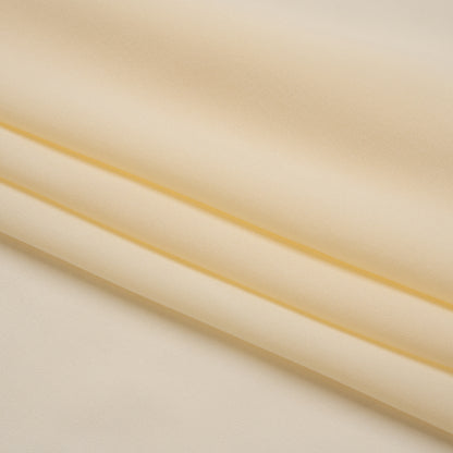 Silk Double Georgette - Pale Yellow - Premium Collection