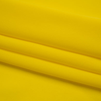 Silk Double Georgette - Buttercup Yellow - Premium Collection