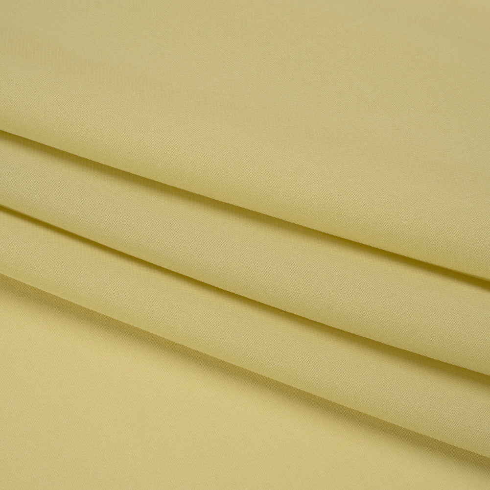 Silk Double Georgette - Linden Green - Premium Collection - Folded