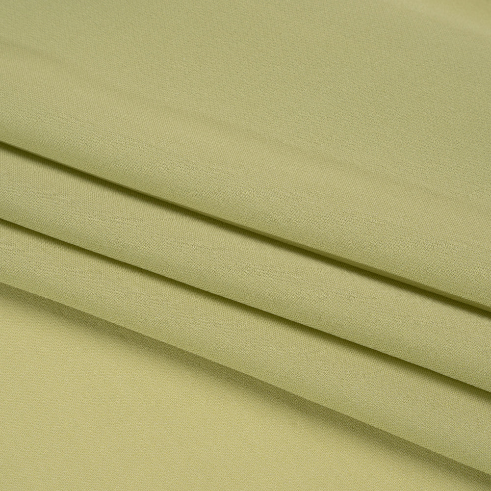 Silk Double Georgette - Nile Green - Premium Collection