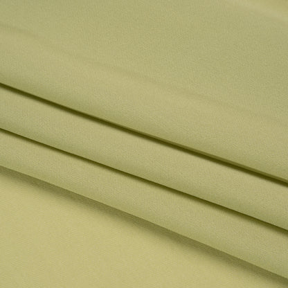 Silk Double Georgette - Nile Green - Premium Collection