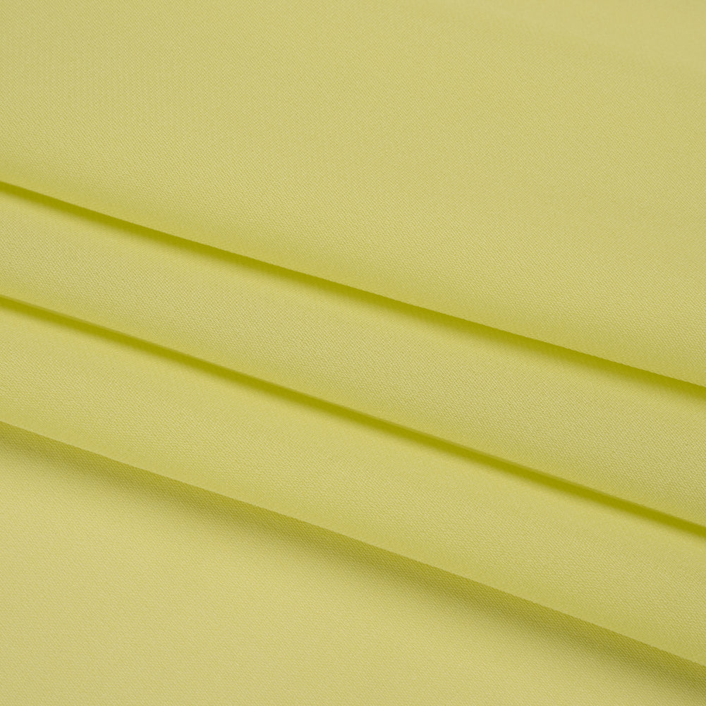 Silk Double Georgette - Sunny Lime - Premium Collection