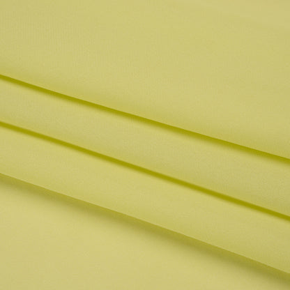 Silk Double Georgette - Sunny Lime - Premium Collection