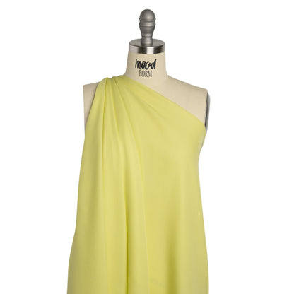 Silk Double Georgette - Sunny Lime - Premium Collection