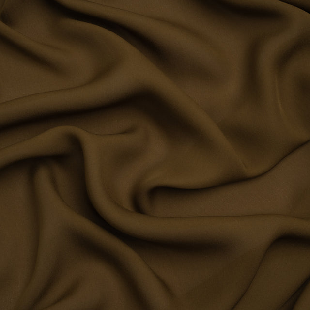 Silk Double Georgette - Fir Green - Premium Collection