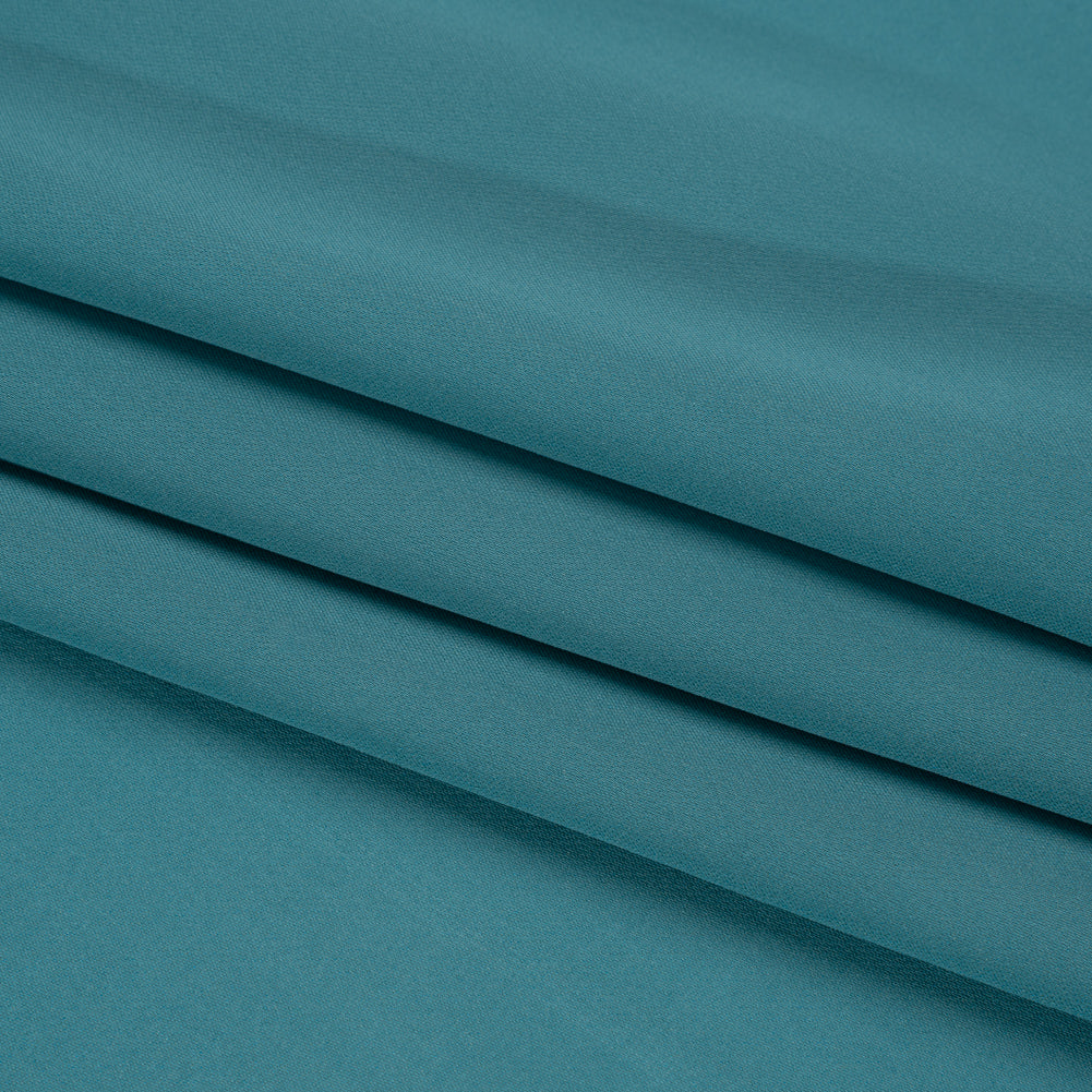 Silk Double Georgette - Colonial Blue - Premium Collection