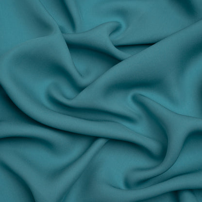 Silk Double Georgette - Colonial Blue - Premium Collection
