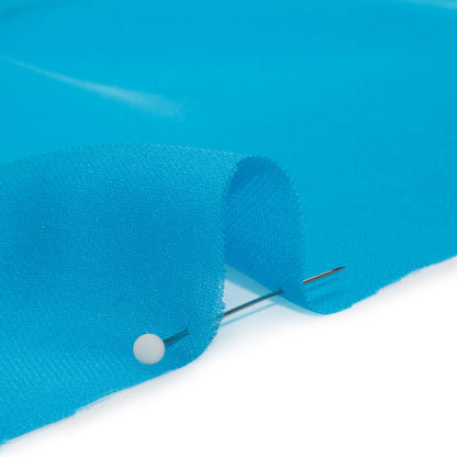Silk Double Georgette - Horizon Blue - Premium Collection