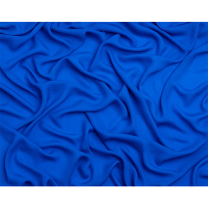Silk Double Georgette - Princess Blue - Premium Collection Drape