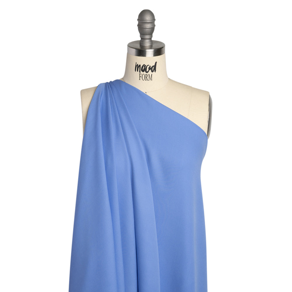 Silk Double Georgette - Regatta Blue - Premium Collection - Drape