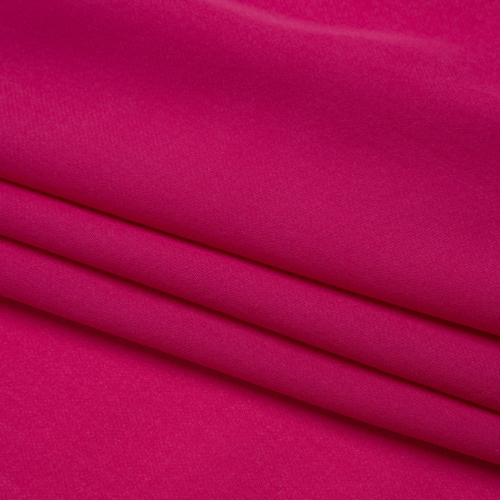 Silk Double Georgette - Beetroot - Premium Collection