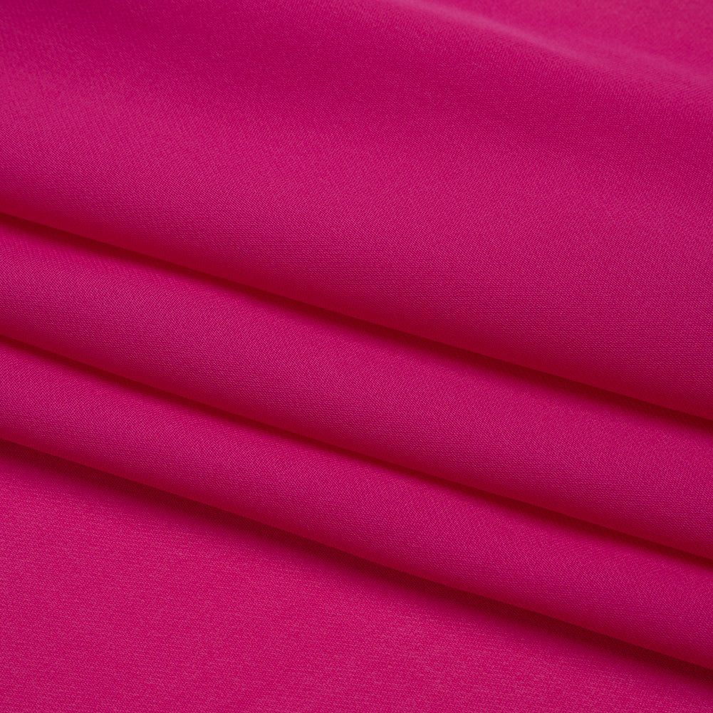 Silk Double Georgette - Magenta Haze - Premium Collection