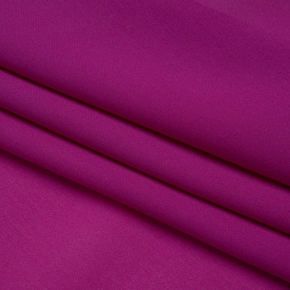 Silk Double Georgette - Sparkling Purple - Premium Collection