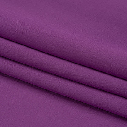 Silk Double Georgette - Bright Purple - Premium Collection