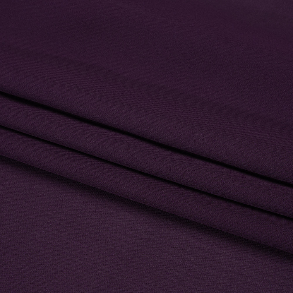 Silk Double Georgette - Blackberry - Premium Collection