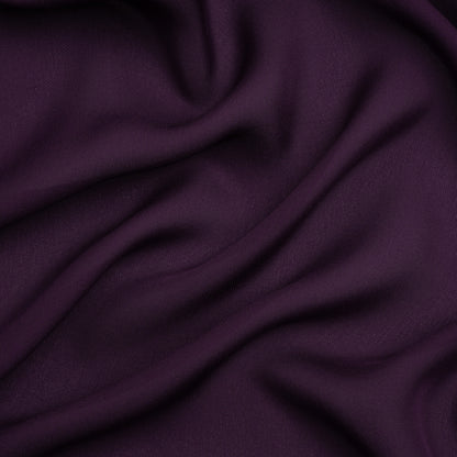 Silk Double Georgette - Blackberry - Premium Collection