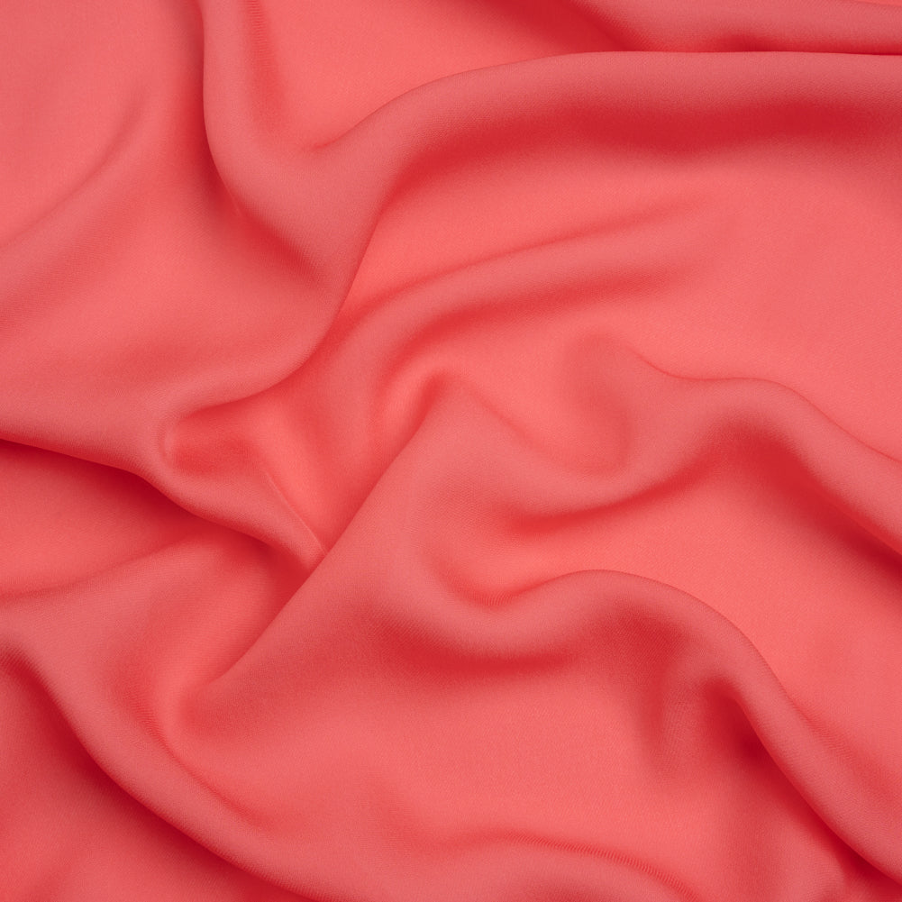 Silk Double Georgette - Salmon - Premium Collection