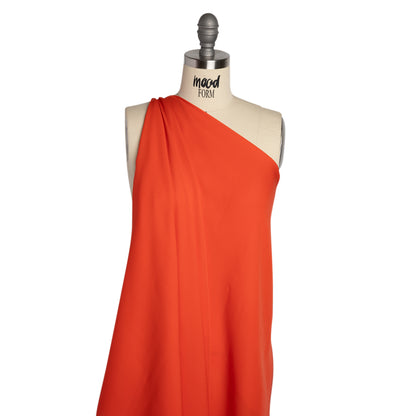 Silk Double Georgette - Mandarin - Premium Collection Detail