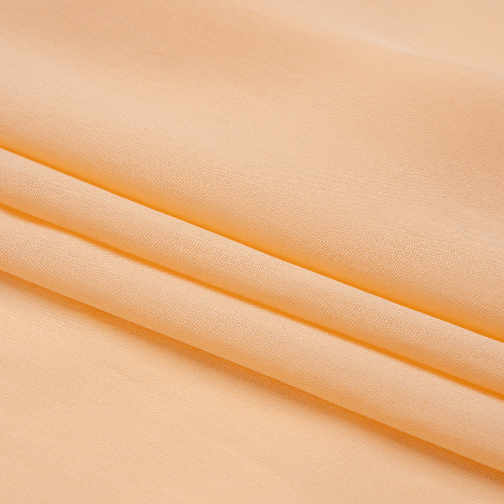Silk Double Georgette - Peach - Premium Collection