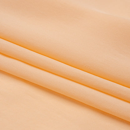 Silk Double Georgette - Peach - Premium Collection