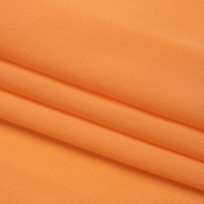 Silk Double Georgette - Peach Fuzz - Premium Collection