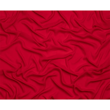 Georgette doble de seda - Rojo - Colección Premium