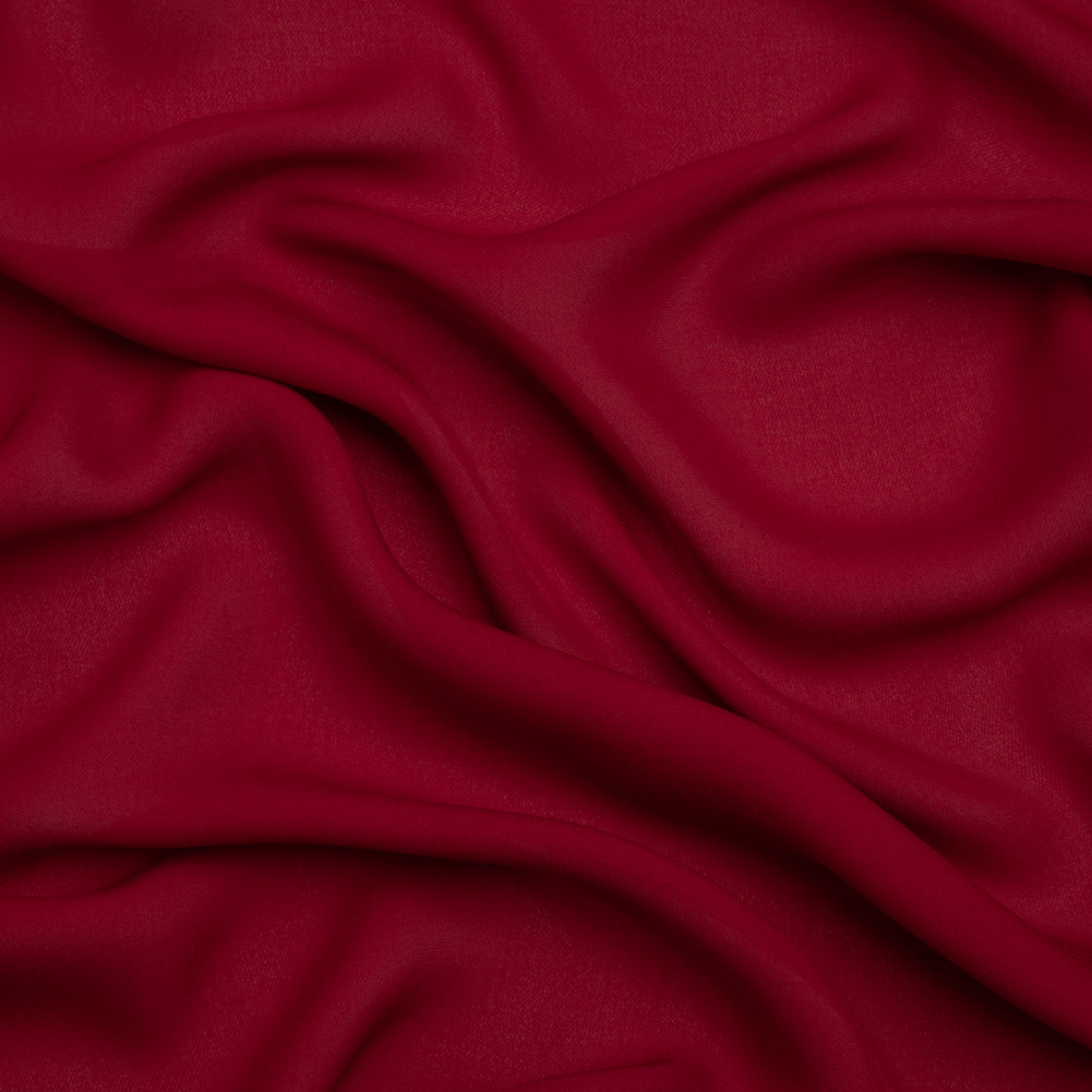 Silk Double Georgette - Chili Pepper - Premium Collection