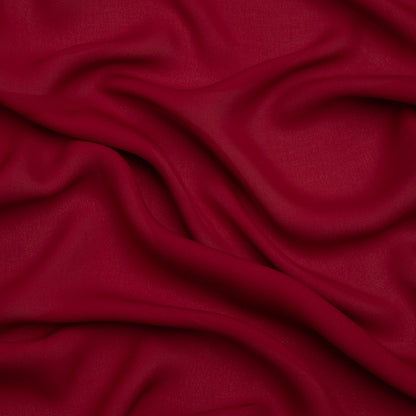 Silk Double Georgette - Chili Pepper - Premium Collection