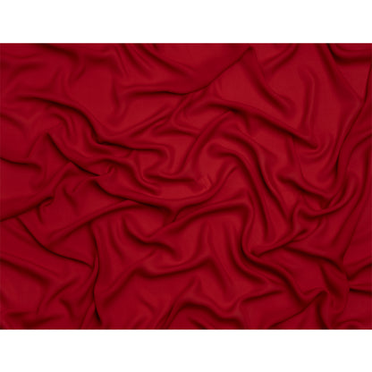 Georgette doble de seda - Rojo Tango - Colección Premium
