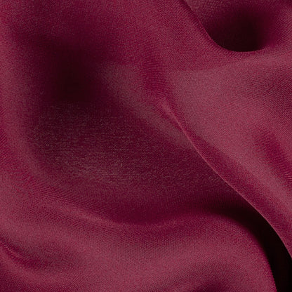 Silk Double Georgette - Wine - Premium Collection