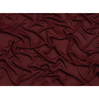 Silk Double Georgette - Port - Premium Collection