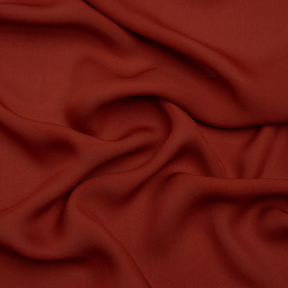 Silk Double Georgette - Rust - Premium Collection