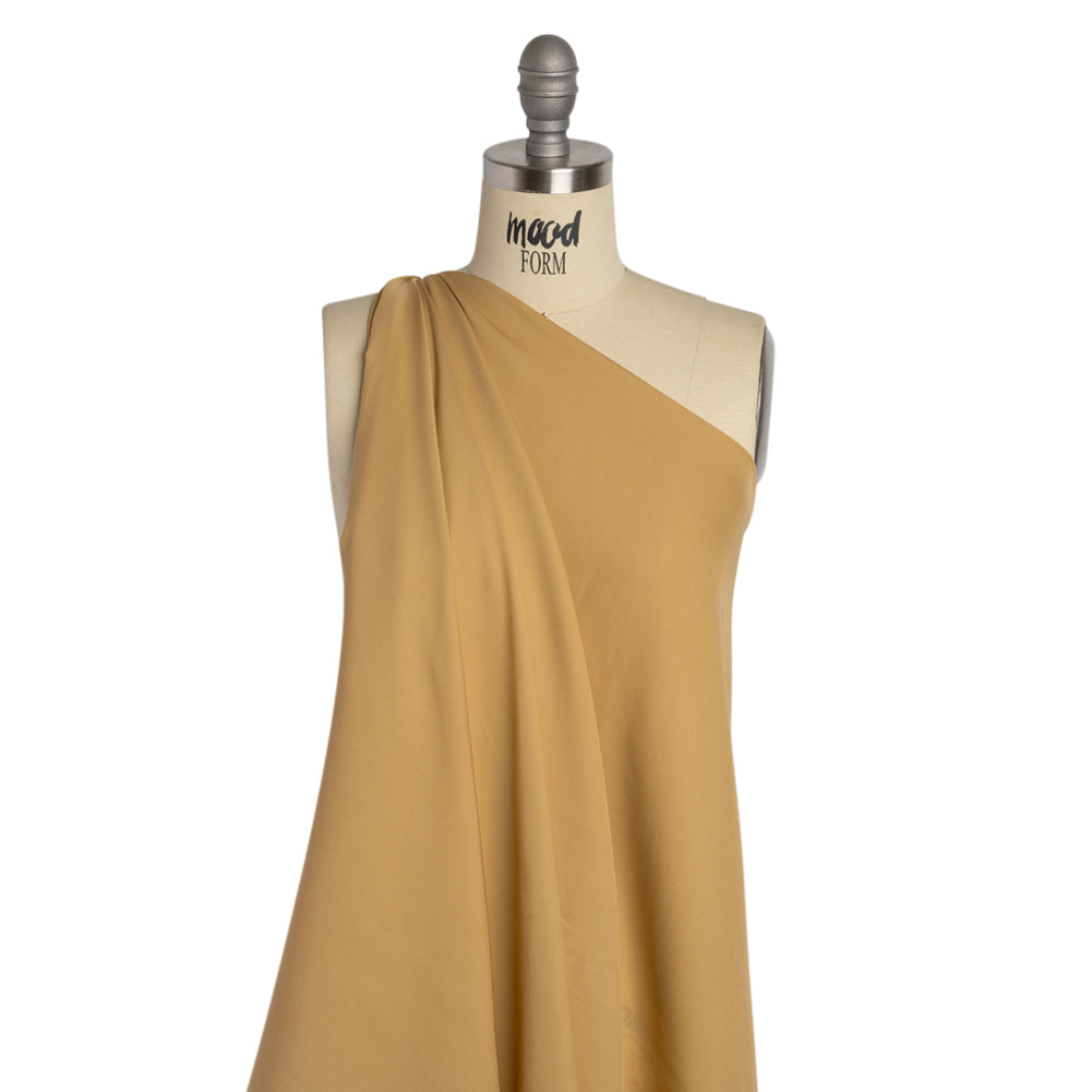 Silk Double Georgette - Latte - Premium Collection Detail