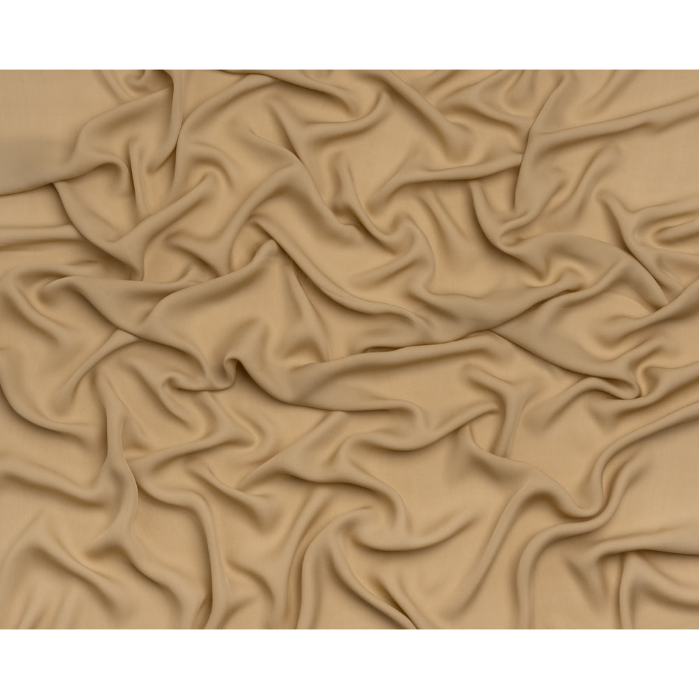 Georgette doble de seda - Tallo de maíz - Colección Premium