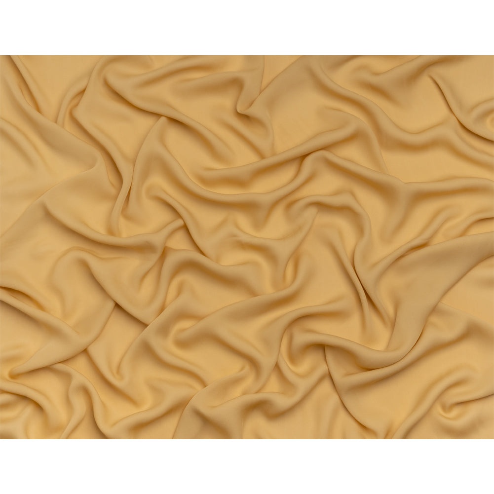 Silk Double Georgette - Gold - Premium Collection