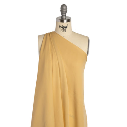 Silk Double Georgette - Gold - Premium Collection