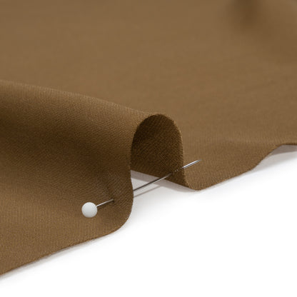 Silk Double Georgette - Dark Olive - Premium Collection