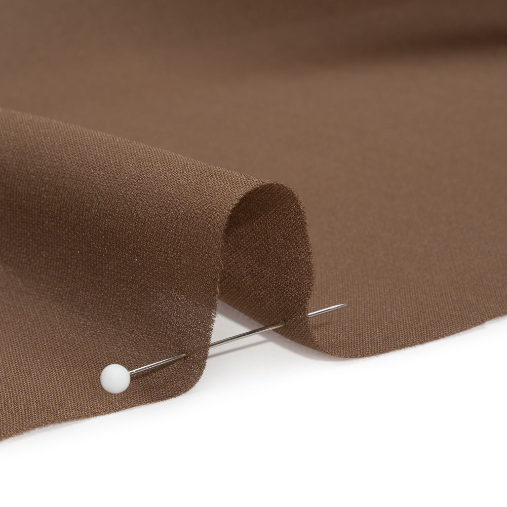 Silk Double Georgette - Cappuccino - Premium Collection